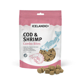 Icelandic+ - Cod & Shrimp Combo Bites Fish Dog Treats