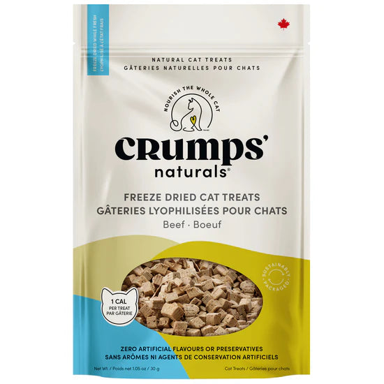 Crumps' Naturals - Freeze Dried Beef Cat Treats 