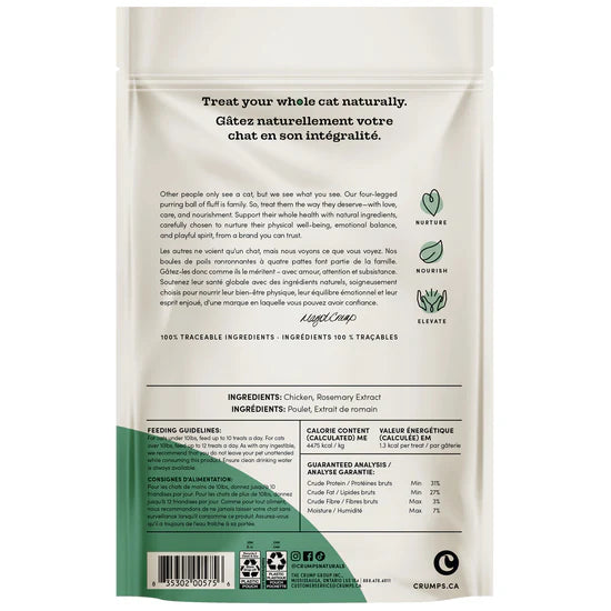 Crumps' Naturals - Freeze Dried Chicken Cat Treats