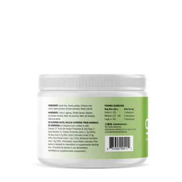Crumps' Naturals - gutsy - Balance Sprinkles Lamb & Sweet Potato (For Dogs)