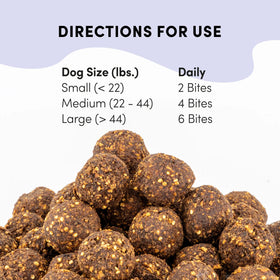 Crumps' Naturals - gutsy - Calm Bites (Dog Treats)