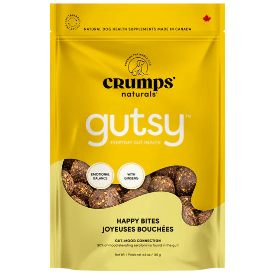 Crumps' Naturals - gutsy - Happy Bites (Dog Treats)