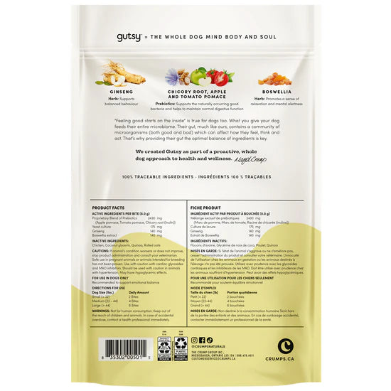 Crumps' Naturals - gutsy - Happy Bites (Dog Treats)