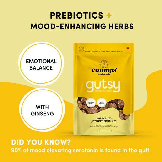Crumps' Naturals - gutsy - Happy Bites (Dog Treats)