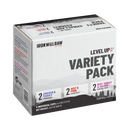 Iron Will Raw Level Up Cup Variety Pack