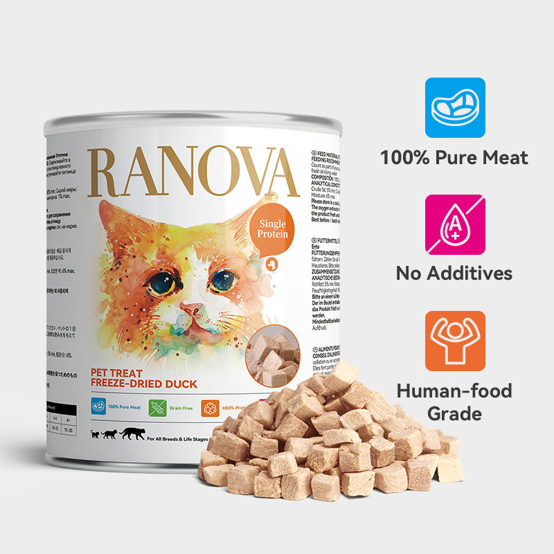 Ranova - Freeze Dried Duck (For Dogs & Cats)