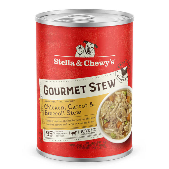 Stella & Chewy's Gourmet Chicken, Carrot & Broccoli Stew 12.5oz can