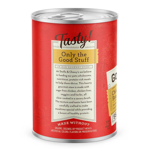 Stella & Chewy's Gourmet Chicken, Carrot & Broccoli Stew 12.5oz can