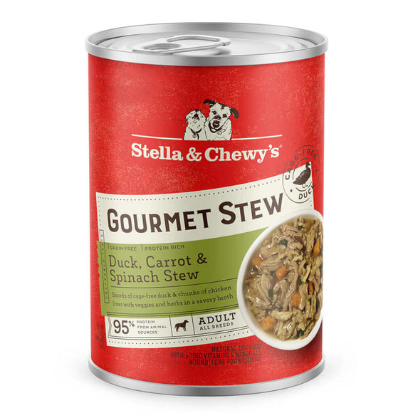 Stella & Chewy's Gourmet Duck, Carrot & Spinach Stew 12.5oz can