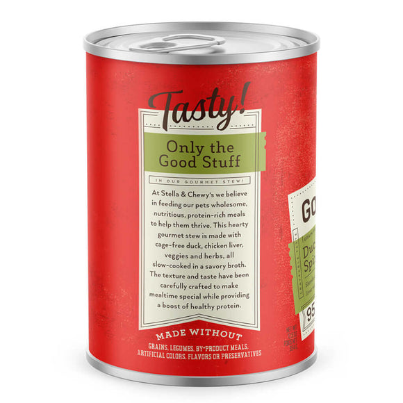 Stella & Chewy's Gourmet Duck, Carrot & Spinach Stew 12.5oz can