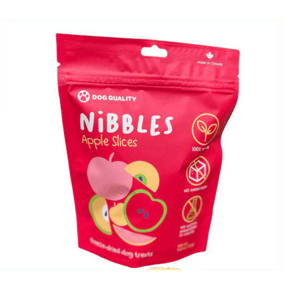 Dog Quality - Nibbles - Freeze Dried Apple Slices (Dog Treats)