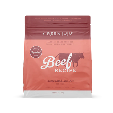 Green Juju - Freeze-Dried Beef Recipe (For Dogs)