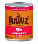 RAWZ - 96% Lamb & Lamb Liver Pate (Wet Dog Food)