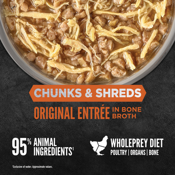 ORIJEN Chunks & Shreds Original Entrée product details 1