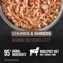 ORIJEN Chunks & Shreds Regional Red Entrée product details 1
