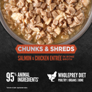 ORIJEN Chunks & Shreds Salmon & Chicken Entrée product details 1