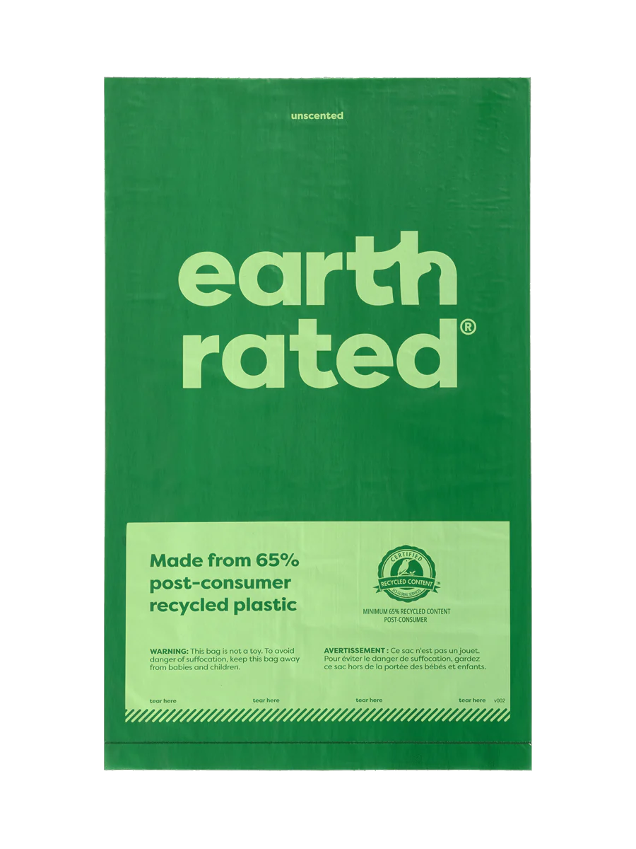 earth rated - 300 Bags on a Large Single Roll (Unscented)