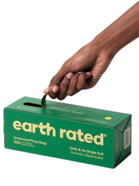 earth rated - 300 Bags on a Large Single Roll (Unscented)