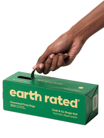 earth rated - 300 Bags on a Large Single Roll (Unscented)