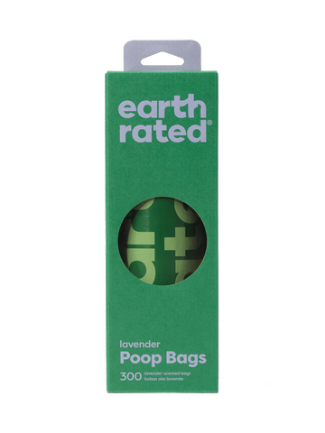 earth rated - 300 Bags on a Large Single Roll (Lavender) - 0