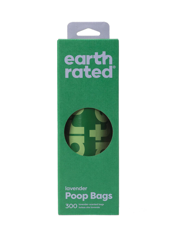 earth rated - 300 Bags on a Large Single Roll (Lavender)