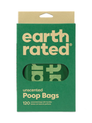 earth rated - 120 Easy-Tie Handle Bags (Unscented)