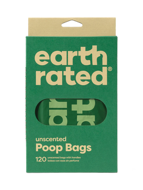 earth rated - 120 Easy-Tie Handle Bags (Unscented)