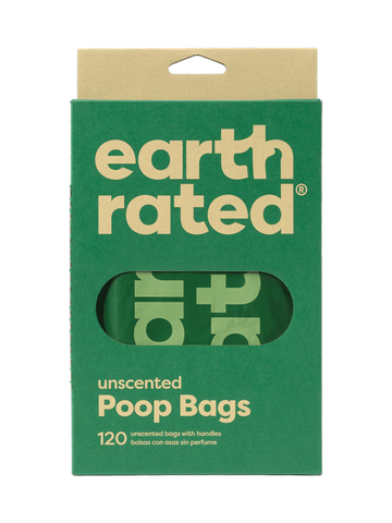 earth rated - 120 Easy-Tie Handle Bags (Unscented)