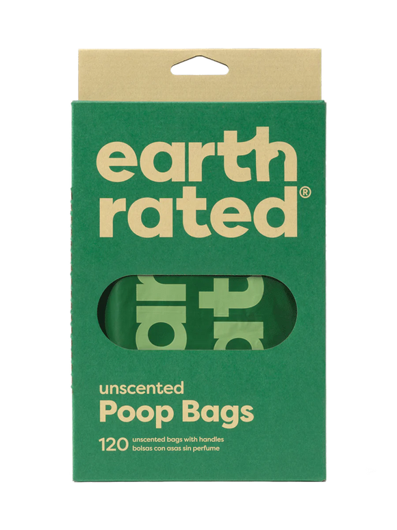 earth rated - 120 Easy-Tie Handle Bags (Unscented)