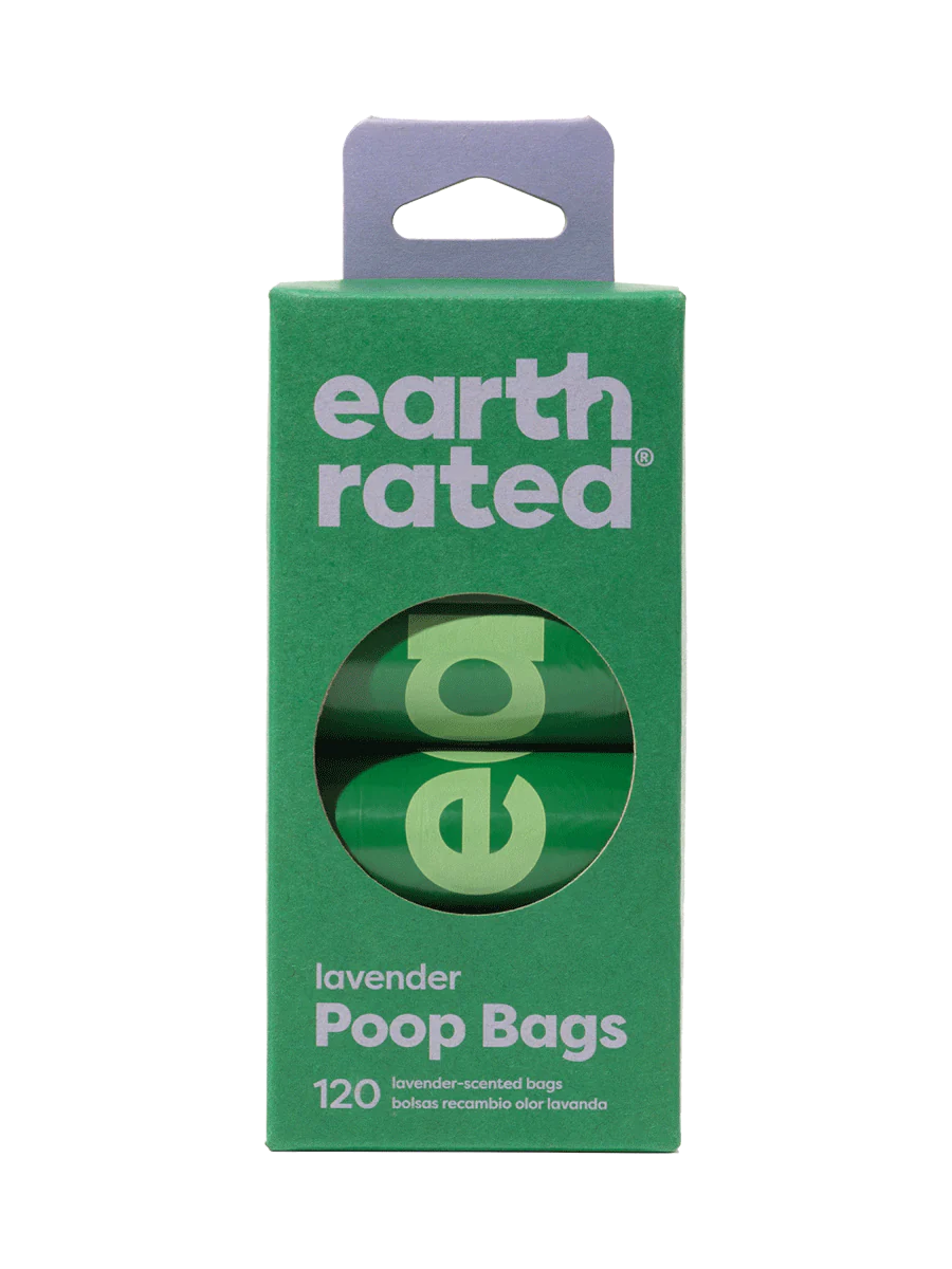 earth rated - 120 Bags on 8 Refill Rolls (Lavender)