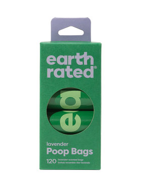earth rated - 120 Bags on 8 Refill Rolls (Lavender)
