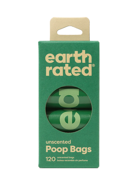 earth rated - 120 Bags on 8 Refill Rolls (Unscented)