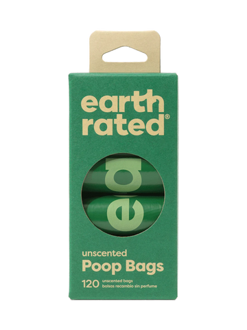 earth rated - 120 Bags on 8 Refill Rolls (Unscented)