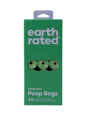 earth rated - 315 Bags on 21 Refill Rolls (Lavender)
