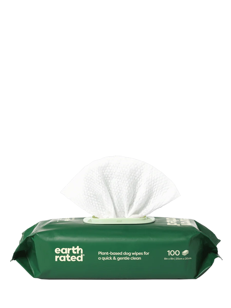 earth rated - Plant-Based Grooming Wipes
