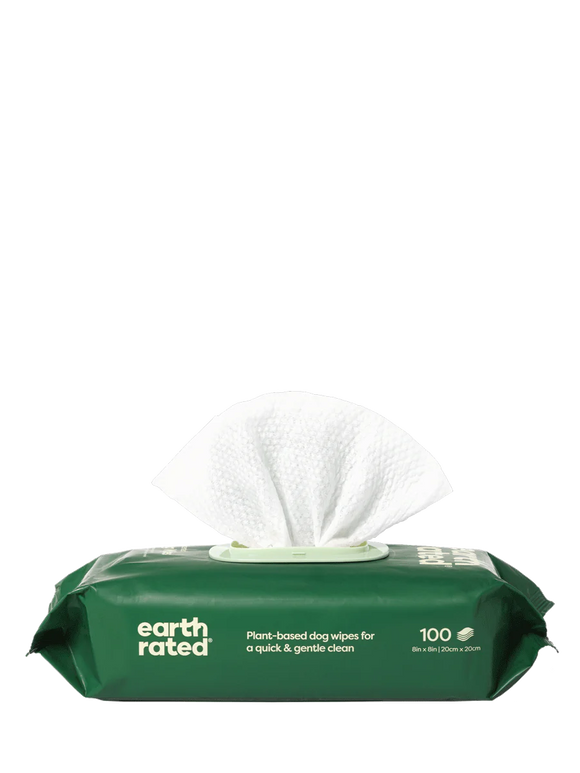 earth rated - Plant-Based Grooming Wipes