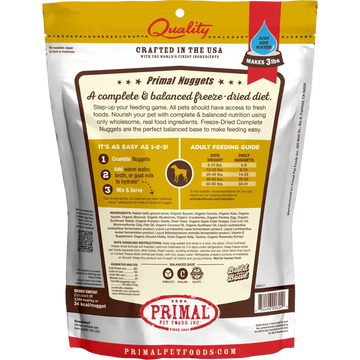 Primal - Nuggets - Freeze Dried Nuggets - Rabbit Formula (Dog Food)