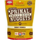 Primal - Nuggets - Freeze Dried Nuggets - Rabbit Formula (Dog Food)
