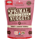 Primal - Nuggets - Freeze Dried Nuggets - Turkey & Sardine Formula (Dog Food)