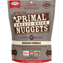 Primal - Nuggets - Freeze Dried Nuggets - Venison Formula (Dog Food)