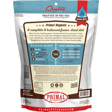 Primal - Nuggets - Freeze Dried Nuggets - Rabbit Formula (Cat Food)