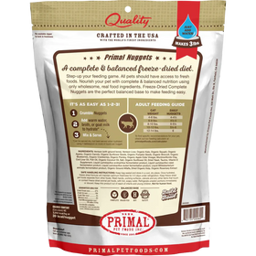 Primal - Nuggets - Freeze Dried Nuggets - Venison Formula (Cat Food)
