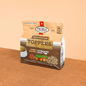 Primal - Cupboard Cuts - Pork Freeze-Dried Raw Toppers (Dog/Cat)