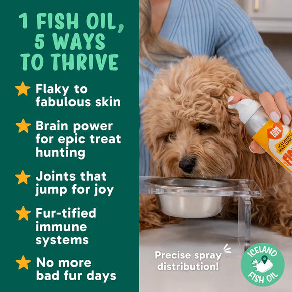 Fam Pets - Icelandic Wild Caught Fish Oil (Pet Supplement) - Spray