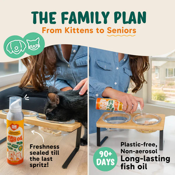 Fam Pets - Icelandic Wild Caught Fish Oil (Pet Supplement) - Spray