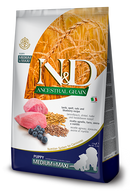 Farmina - N&D Ancestral Grain - Lamb & Blueberry Medium & Maxi (Dry Puppy Food)