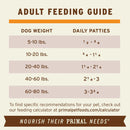 Primal - Patties - Raw Beef Patties (For Dogs) - Frozen Product