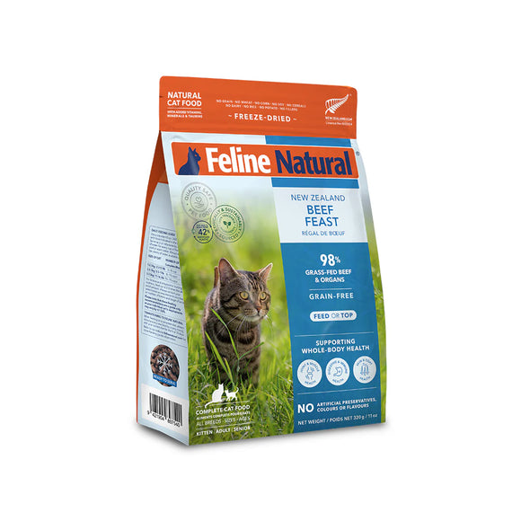Feline Natural - Beef Feast Freeze-Dried Raw (Cat Food)
