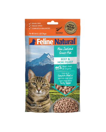 Feline Natural - Beef & Hoki Freeze-Dried Raw (Cat Food)