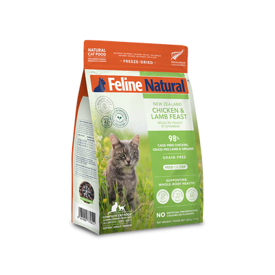 Feline Natural - Chicken & Lamb Freeze-Dried Raw (Cat Food)